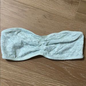 Victoria’s Secret pink bandeau lace bralette